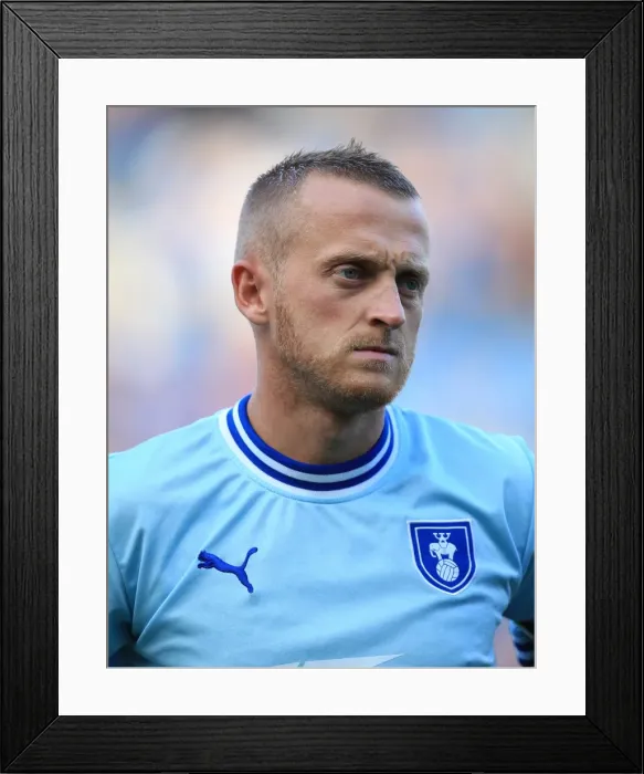 Framed Print : Sammy Clingan, Coventry City Framed Print : Sammy Clingan, Coventry City