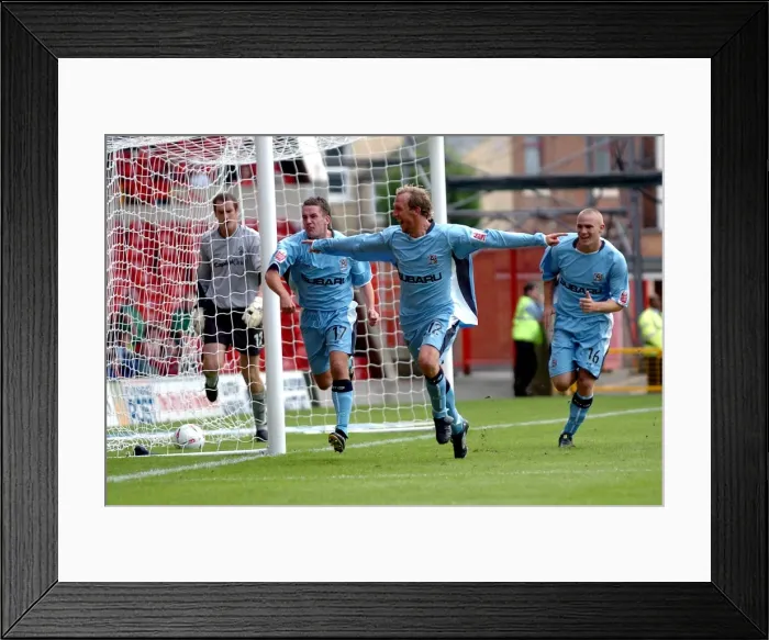 Framed Print : Coventry City's Unforgettable Double: Andy Morrell's Brace at Nottingham Forest (28-08-2004) Framed Print : Coventry City's Unforgettable Double: Andy Morrell's Brace at Nottingham Forest (28-08-2004)