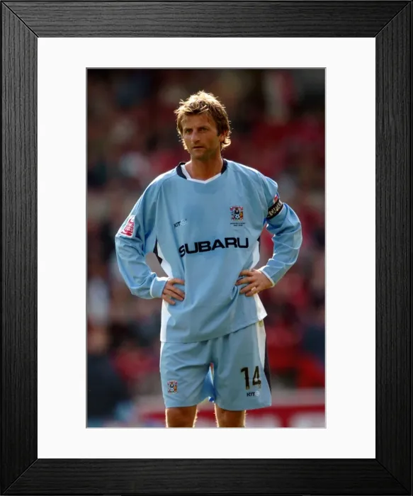 Framed Print : Tim Sherwood at the Helm: Coventry City vs. Nottingham Forest (28-08-2004) Framed Print : Tim Sherwood at the Helm: Coventry City vs. Nottingham Forest (28-08-2004)