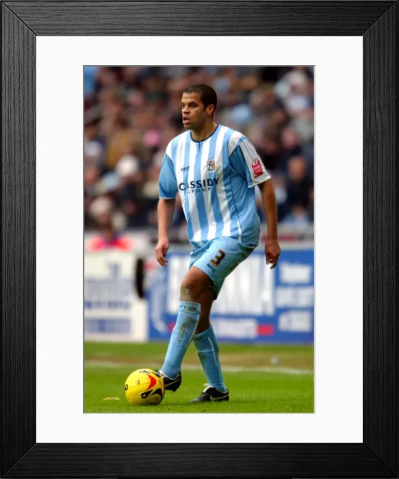 Framed Print : Marcus Hall vs Burnley: A Moment from Coventry City's February 25, 2006 Match at Ricoh Arena Framed Print : Marcus Hall vs Burnley: A Moment from Coventry City's February 25, 2006 Match at Ricoh Arena