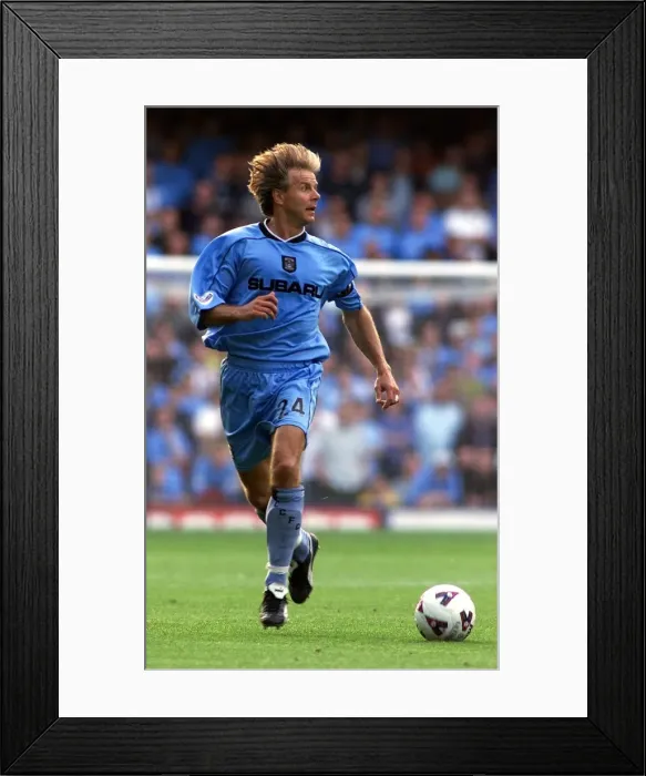 Framed Print : Roland Nilsson in Action: Coventry City vs. Wolverhampton Wanderers (Nationwide League Division One, August 19, 2001) Framed Print : Roland Nilsson in Action: Coventry City vs. Wolverhampton Wanderers (Nationwide League Division One, August 19, 2001)
