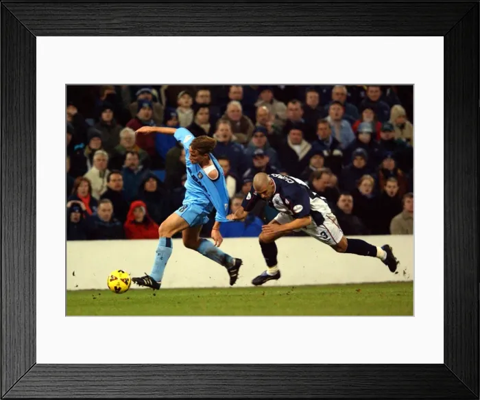 Framed Print : Clash at The Hawthorns: Coventry City vs. West Bromwich Albion, Nationwide League Division One (December 12, 2001) Framed Print : Clash at The Hawthorns: Coventry City vs. West Bromwich Albion, Nationwide League Division One (December 12, 2001)