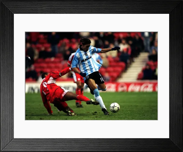 Framed Print : FA Carling Premiership - Middlesbrough v Coventry City Framed Print : FA Carling Premiership - Middlesbrough v Coventry City