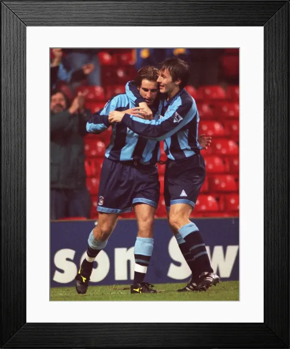 Framed Print : FA Carling Premiership - Nottingham Forest v Coventry City Framed Print : FA Carling Premiership - Nottingham Forest v Coventry City