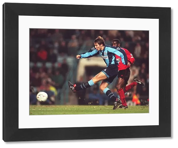 Eoin Jess in Action: Coventry City vs Wimbledon, Carling Premier League