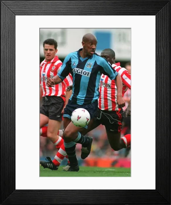 Framed Print : Dion Dublin's Epic Goal: Southampton vs Coventry City (Carling Premier League, 19-04-1997)