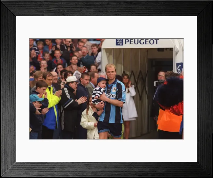 Framed Print : Coventry City v Manchester United Framed Print : Coventry City v Manchester United