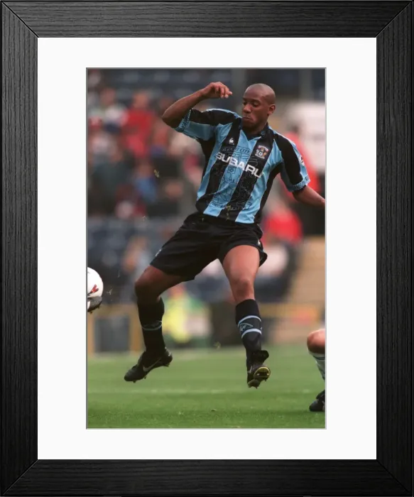 Framed Print : Dion Dublin's Epic Goal: Blackburn Rovers vs. Coventry City (FA Carling Premiership)