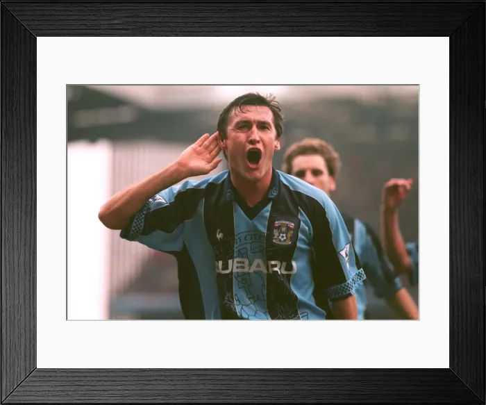 Framed Print : Coventry City's FA Cup Shock: Viorel Moldovan's Goal Secures Fifth Round Victory Over Aston Villa Framed Print : Coventry City's FA Cup Shock: Viorel Moldovan's Goal Secures Fifth Round Victory Over Aston Villa