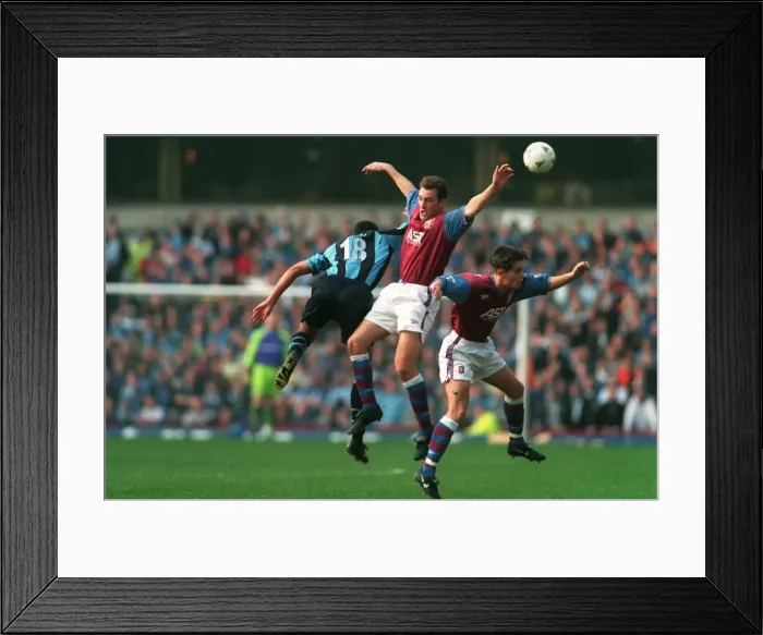 Framed Print : Marcus Hall's Astonishing Header: Coventry City vs Aston Villa FA Cup Clash Framed Print : Marcus Hall's Astonishing Header: Coventry City vs Aston Villa FA Cup Clash