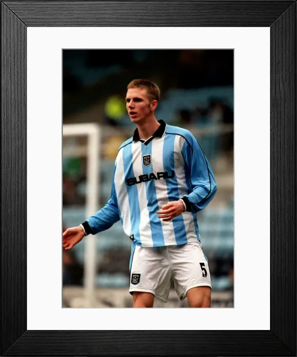 Framed Print : Calum Davenport in Action: Coventry City FC vs Pakistan Friendly Match Framed Print : Calum Davenport in Action: Coventry City FC vs Pakistan Friendly Match