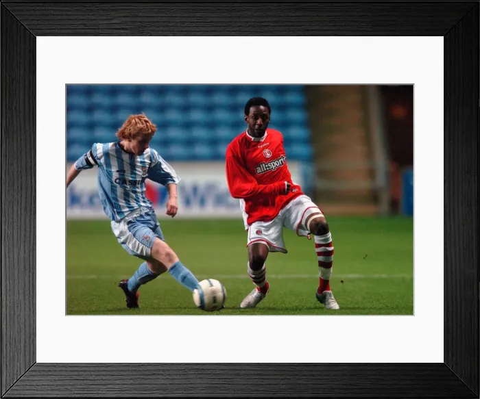 Framed Print : Barclays Reserve League South - Coventry City v Charlton Athletic - Richoh Arena Framed Print : Barclays Reserve League South - Coventry City v Charlton Athletic - Richoh Arena