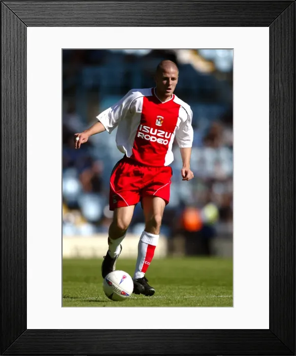Framed Print : Graham Barrett of Coventry City in Pre-Season Friendly Against Wolverhampton at Highfield Road (August 2, 2003) Framed Print : Graham Barrett of Coventry City in Pre-Season Friendly Against Wolverhampton at Highfield Road (August 2, 2003)