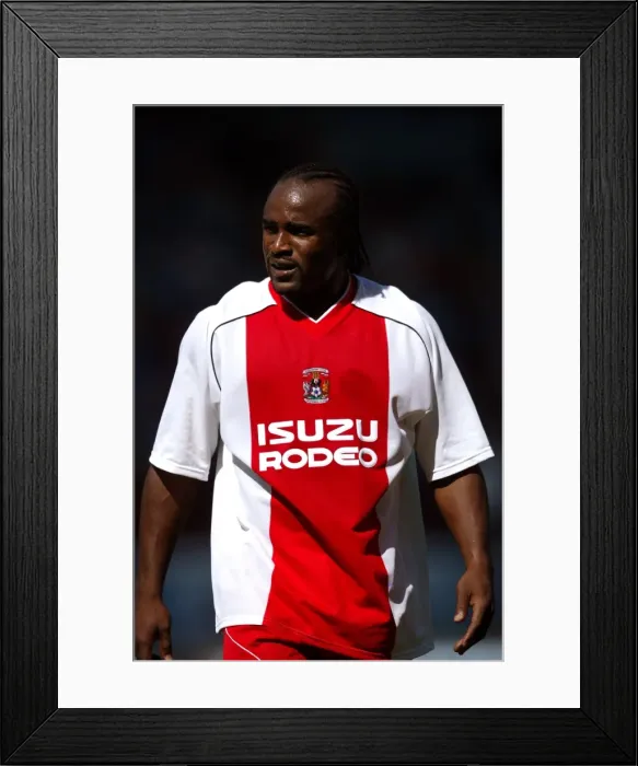 Framed Print : Patrick Suffo's Thrilling Performance: Coventry City vs. Wolverhampton (02-08-2003) Framed Print : Patrick Suffo's Thrilling Performance: Coventry City vs. Wolverhampton (02-08-2003)