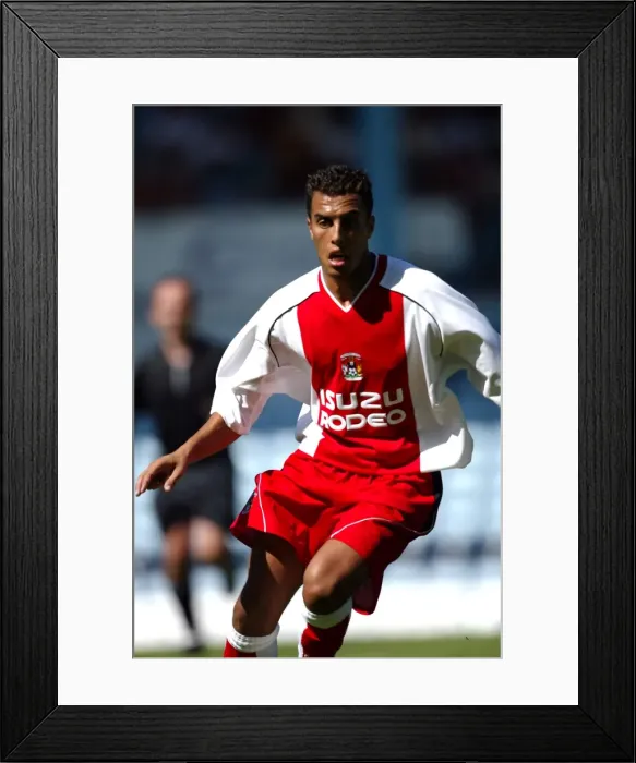 Framed Print : Yazid Mansouri in Action: Coventry City vs. Wolverhampton Wanderers (August 2, 2003) Framed Print : Yazid Mansouri in Action: Coventry City vs. Wolverhampton Wanderers (August 2, 2003)