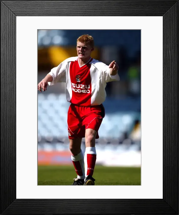 Framed Print : Claus Jorgensen in Action: Coventry City vs. Wolverhampton Wanderers (August 2, 2003) - Pre-Season Friendly at Highfield Road Framed Print : Claus Jorgensen in Action: Coventry City vs. Wolverhampton Wanderers (August 2, 2003) - Pre-Season Friendly at Highfield Road