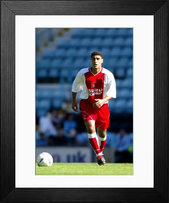 Framed Print : Youssef Safri in Action: Coventry City vs. Wolverhampton Pre-season Friendly at Highfield Road (02-08-2003) Framed Print : Youssef Safri in Action: Coventry City vs. Wolverhampton Pre-season Friendly at Highfield Road (02-08-2003)