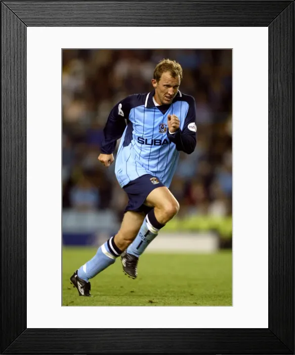 Framed Print : Determined Andy Morrell Shines in Coventry City's Battle Against Nottingham Forest (27-08-2003) Framed Print : Determined Andy Morrell Shines in Coventry City's Battle Against Nottingham Forest (27-08-2003)
