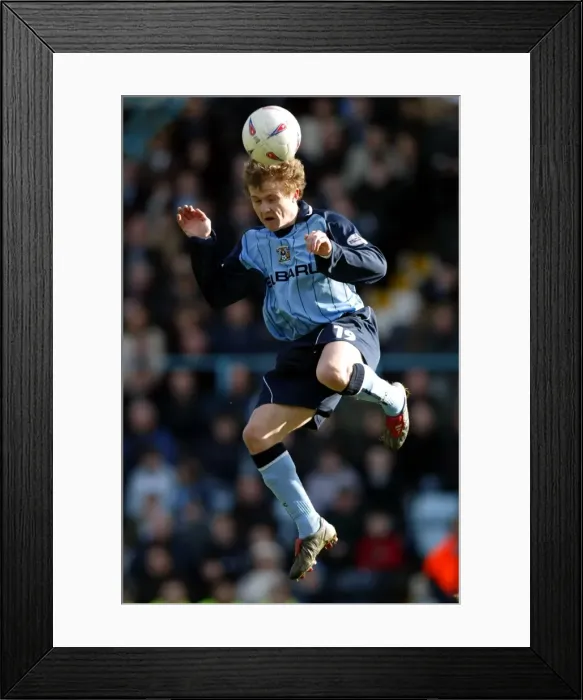 Framed Print : Gary McSheffrey's Unforgettable Performance: Coventry City vs Burnley (2004) Framed Print : Gary McSheffrey's Unforgettable Performance: Coventry City vs Burnley (2004)
