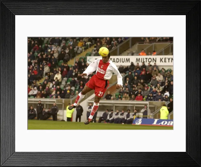 Framed Print : Julian Joachim Scores the Opener for Coventry City Against Wimbledon (21-02-2004) Framed Print : Julian Joachim Scores the Opener for Coventry City Against Wimbledon (21-02-2004)