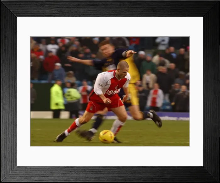 Framed Print : Graham Barrett of Coventry City Outsmarts Ben Chorley in Intense Nationwide Division One Clash Framed Print : Graham Barrett of Coventry City Outsmarts Ben Chorley in Intense Nationwide Division One Clash