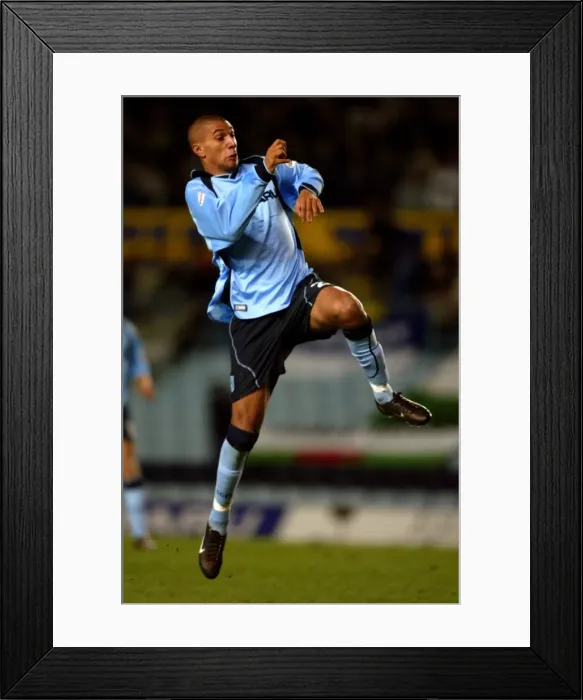 Framed Print : Jay Bothroyd's Epic FA Cup Header: Coventry City vs Cardiff City (January 15, 2003) Framed Print : Jay Bothroyd's Epic FA Cup Header: Coventry City vs Cardiff City (January 15, 2003)