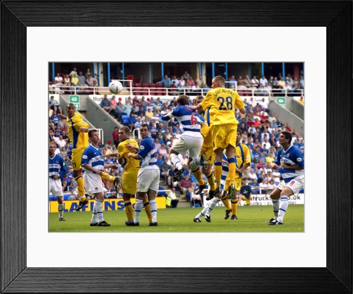 Framed Print : Callum Davenport's Equalizer: Coventry City vs. Reading, Nationwide League Division One (2002) Framed Print : Callum Davenport's Equalizer: Coventry City vs. Reading, Nationwide League Division One (2002)
