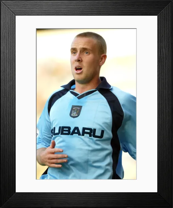 Framed Print : Clash of the Midlands: Coventry City vs Nottingham Forest in Nationwide League Division One (31-08-2002) Framed Print : Clash of the Midlands: Coventry City vs Nottingham Forest in Nationwide League Division One (31-08-2002)
