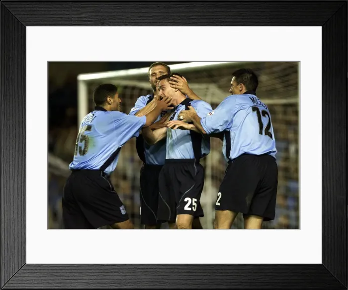 Framed Print : Runar Norman's Equalizer: Coventry City vs Sheffield Wednesday (18-09-2002) Framed Print : Runar Norman's Equalizer: Coventry City vs Sheffield Wednesday (18-09-2002)