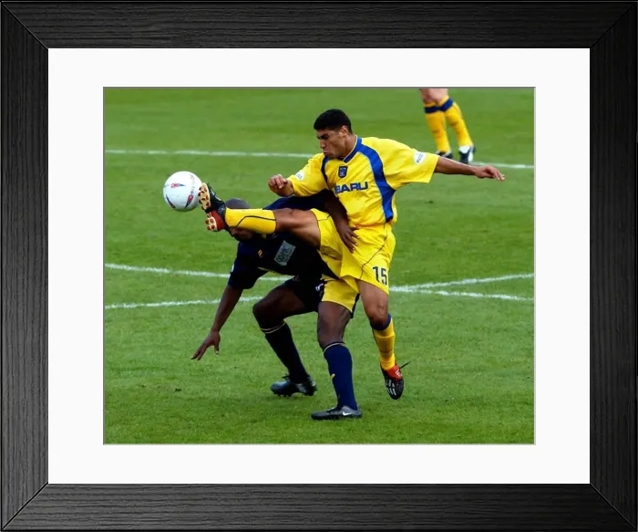 Framed Print : Clash at Selhurst Park: Francis vs. Safri - Coventry City's 1-0 Victory (21-09-2002) Framed Print : Clash at Selhurst Park: Francis vs. Safri - Coventry City's 1-0 Victory (21-09-2002)