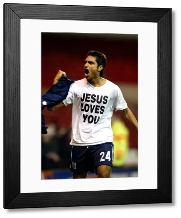 Framed Print : Juan Sara's Dramatic Equalizer: Coventry City vs. Nottingham Forest (18-01-2003) Framed Print : Juan Sara's Dramatic Equalizer: Coventry City vs. Nottingham Forest (18-01-2003)