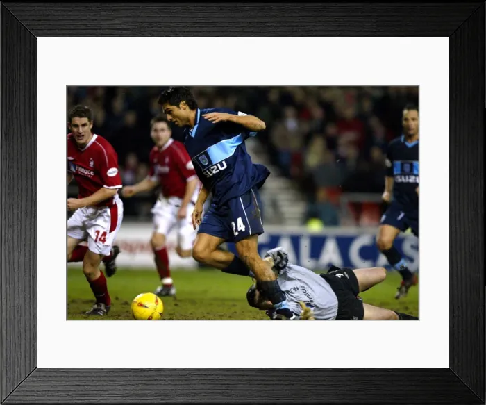Framed Print : Juan Sara's Dramatic Equalizer: Coventry City vs. Nottingham Forest (18-01-2003) Framed Print : Juan Sara's Dramatic Equalizer: Coventry City vs. Nottingham Forest (18-01-2003)