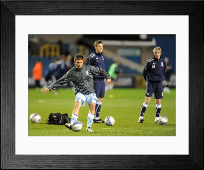 Framed Print : Cody McDonald's Pre-Match Focus: Coventry City's Training at The Den before Millwall Clash (Npower Championship, 2011) Framed Print : Cody McDonald's Pre-Match Focus: Coventry City's Training at The Den before Millwall Clash (Npower Championship, 2011)