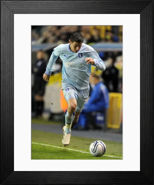 Framed Print : Lukas Jutkiewicz Scores for Coventry City: Millwall vs. Coventry (November 1, 2011) Framed Print : Lukas Jutkiewicz Scores for Coventry City: Millwall vs. Coventry (November 1, 2011)