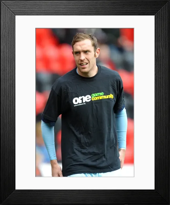Framed Print : Richard Keogh's One-Game Charity Initiative: Coventry City Football Club vs. Burnley and Doncaster Rovers (2011)