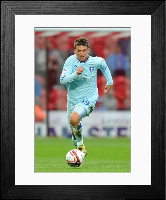Framed Print : Cody McDonald Scores the Winning Goal for Coventry City Against Doncaster Rovers in Championship Match (29-10-2011, Ricoh Arena) Framed Print : Cody McDonald Scores the Winning Goal for Coventry City Against Doncaster Rovers in Championship Match (29-10-2011, Ricoh Arena)