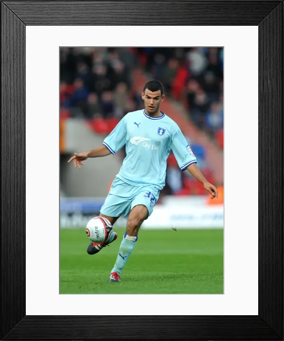 Framed Print : Conor Thomas: Coventry City vs Doncaster Rovers, Npower Championship (2011) - Intense Moment on the Field Framed Print : Conor Thomas: Coventry City vs Doncaster Rovers, Npower Championship (2011) - Intense Moment on the Field