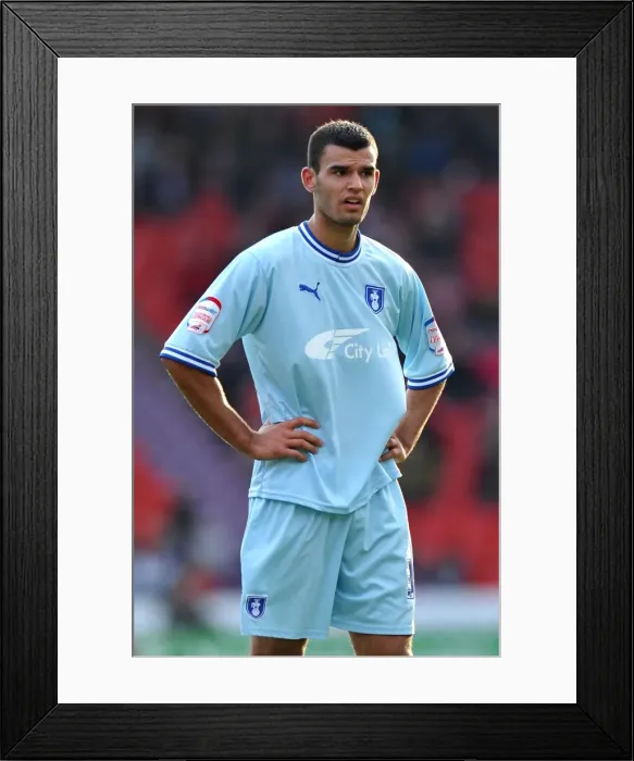 Framed Print : Conor Thomas: Coventry City vs Burnley, Championship 2011-12 - Battle at Ricoh Arena against Doncaster Rovers Framed Print : Conor Thomas: Coventry City vs Burnley, Championship 2011-12 - Battle at Ricoh Arena against Doncaster Rovers