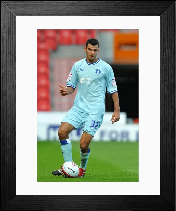 Framed Print : Showdown at Keepmoat: Conor Thomas of Coventry City Faces Doncaster Rovers in Npower Championship Clash (October 2011) Framed Print : Showdown at Keepmoat: Conor Thomas of Coventry City Faces Doncaster Rovers in Npower Championship Clash (October 2011)