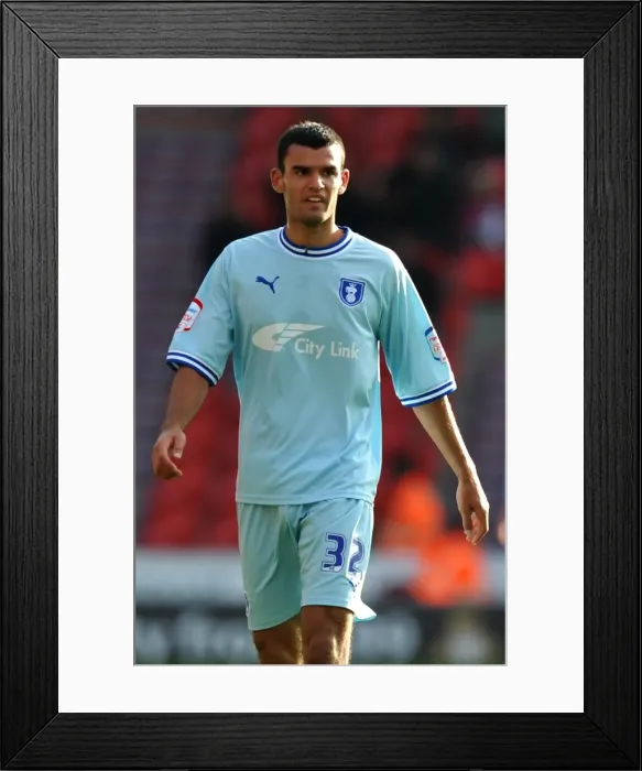 Framed Print : Conor Thomas in Action: Coventry City vs Doncaster Rovers, Npower Championship (29-10-2011, Keepmoat Stadium) Framed Print : Conor Thomas in Action: Coventry City vs Doncaster Rovers, Npower Championship (29-10-2011, Keepmoat Stadium)
