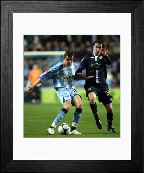 Framed Print : Henderson vs. Treacy: Fifth Round Replay Clash at Coventry City's Ricoh Arena - FA Cup Match Between Coventry City and Blackburn Rovers (2009) Framed Print : Henderson vs. Treacy: Fifth Round Replay Clash at Coventry City's Ricoh Arena - FA Cup Match Between Coventry City and Blackburn Rovers (2009)