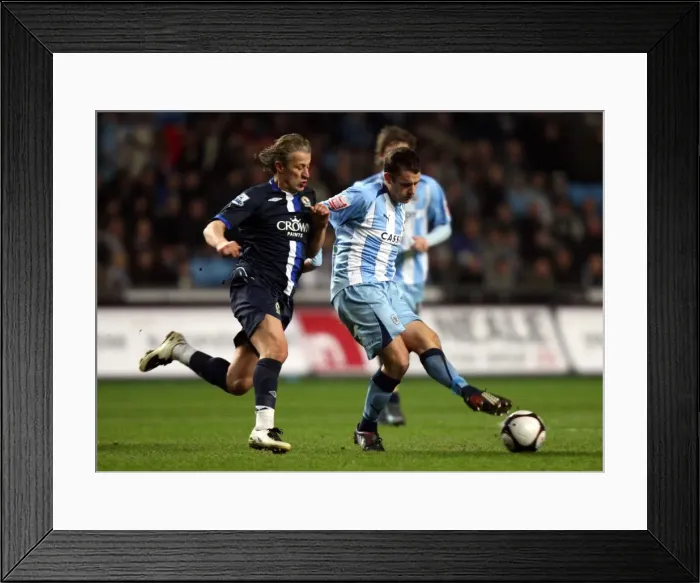 Framed Print : Tense FA Cup Showdown: Michael Doyle vs. Tugay Kerimoglu Framed Print : Tense FA Cup Showdown: Michael Doyle vs. Tugay Kerimoglu
