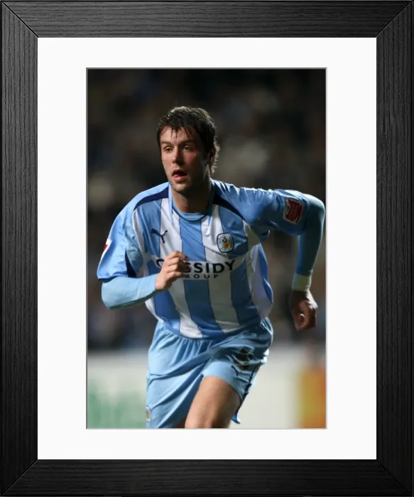 Framed Print : FA Cup Fifth Round Replay: Elliott Ward's Determined Performance for Coventry City Against Blackburn Rovers at Ricoh Arena (2009) Framed Print : FA Cup Fifth Round Replay: Elliott Ward's Determined Performance for Coventry City Against Blackburn Rovers at Ricoh Arena (2009)