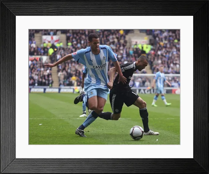 Framed Print : Battling for the FA Cup: Marcus Hall vs. Jose Bosingwa Framed Print : Battling for the FA Cup: Marcus Hall vs. Jose Bosingwa