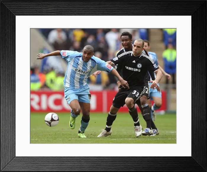 Framed Print : Clash at the Ricoh: Morrison vs. Alex - FA Cup Sixth Round Showdown: Coventry City vs. Chelsea Framed Print : Clash at the Ricoh: Morrison vs. Alex - FA Cup Sixth Round Showdown: Coventry City vs. Chelsea