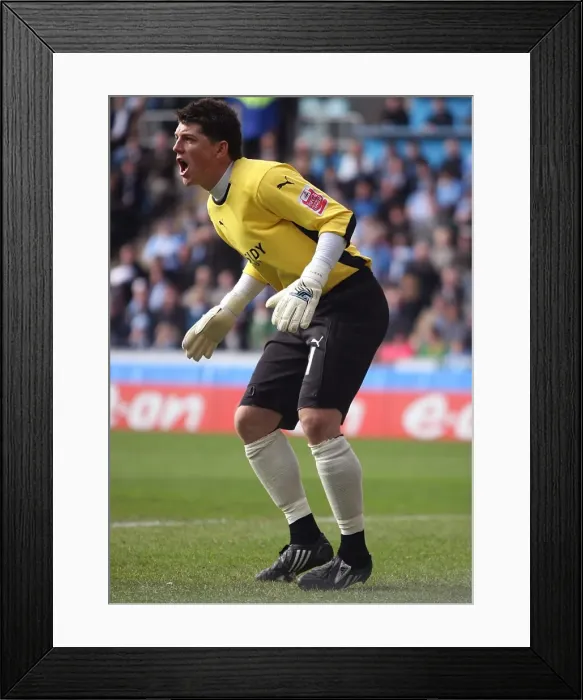 Framed Print : Keiren Westwood in Action: Coventry City vs Chelsea - FA Cup Sixth Round at Ricoh Arena (7th March 2009) Framed Print : Keiren Westwood in Action: Coventry City vs Chelsea - FA Cup Sixth Round at Ricoh Arena (7th March 2009)