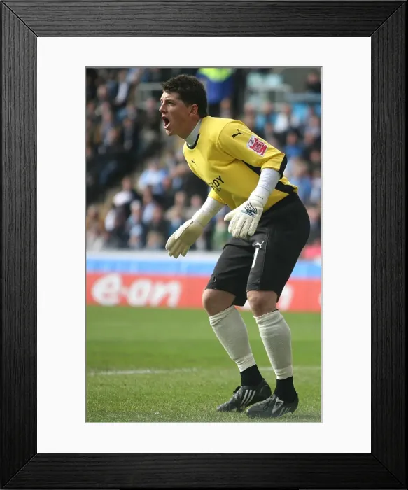 Framed Print : Keiren Westwood in FA Cup Sixth Round Action: Coventry City vs. Chelsea at Ricoh Arena (March 7, 2009) Framed Print : Keiren Westwood in FA Cup Sixth Round Action: Coventry City vs. Chelsea at Ricoh Arena (March 7, 2009)