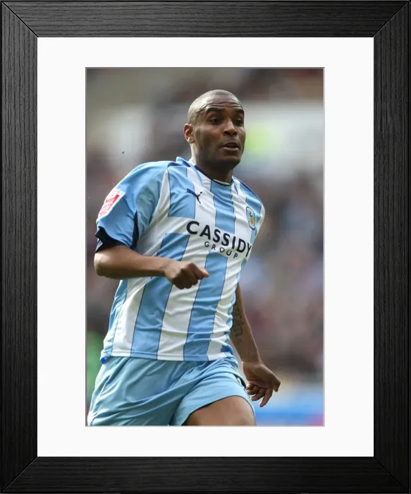 Framed Print : FA Cup Sixth Round: Clinton Morrison's Epic Performance for Coventry City against Chelsea at Ricoh Arena (7th March 2009) Framed Print : FA Cup Sixth Round: Clinton Morrison's Epic Performance for Coventry City against Chelsea at Ricoh Arena (7th March 2009)