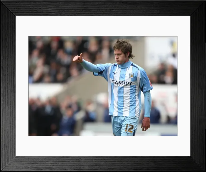 Framed Print : Coventry City's Aron Gunnarsson: Epic FA Cup Performance Against Chelsea (2009, Sixth Round - Ricoh Arena) Framed Print : Coventry City's Aron Gunnarsson: Epic FA Cup Performance Against Chelsea (2009, Sixth Round - Ricoh Arena)