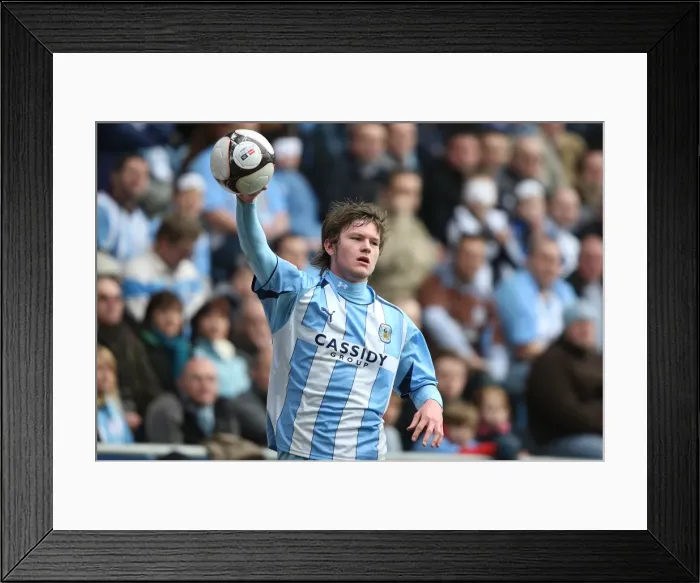 Framed Print : Aron Gunnarsson in FA Cup Sixth Round: Coventry City vs. Chelsea at Ricoh Arena (March 7, 2009) Framed Print : Aron Gunnarsson in FA Cup Sixth Round: Coventry City vs. Chelsea at Ricoh Arena (March 7, 2009)
